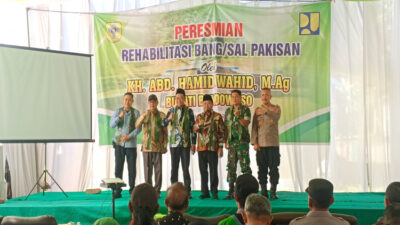 Pemkab Bondowoso Resmikan Rehabilitasi DAM Pakisan: Petani Tlogosari Merasakan Lega
