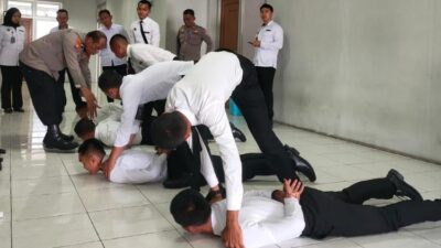 Latihan Polsuspas di Lapas Pemuda: Antisipasi Huru-Hara