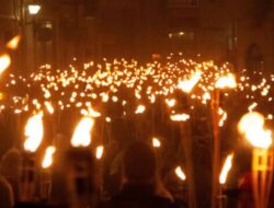 Pesta Obor Meriah HUT RI ke-80 di Rangkasbitung