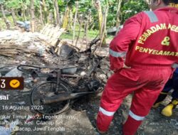 Kronologi Motor Santri Cilacap Terbakar, Dugaan Kabel Troubel