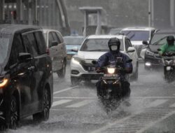 Prakiraan Cuaca BMKG: Hujan di Jakarta Sore hingga Malam Ini