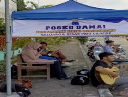 Posko Damai PMII Cilacap: Menjaga Kondusifitas Pasca Demo Anarkis